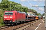 185 009-8 DB in Hochstadt/ Marktzeuln am 09.06.2012.