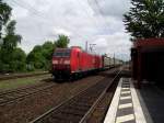 185 015-5 mit KLV (FERCAM) am 14.05.13 in Maintal Ost 