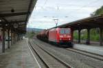 185 053-6 mit einem Tds-Ganzzug am 16.10.2012 in Kreiensen