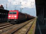 Am 20.05.2014 kam 185 221 mit einem Kalizug aus Richtung Magdeburg nach Stendal und fuhr weiter in Richtung Wittenberge.