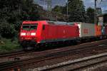 185 009-8 ist am 20.06.14 mit einen intermodal durch hh-harburg gefahren