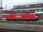 185 098-1 steht am 11.09.2005 in Trier-Ehrang