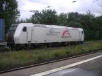 Br 185 der TX Logistik AG am 3.7.2007 in Gttingen