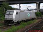 Lok 185 562- 6 der ITL Eisenbahn GmbH (Import Transport Logistik)Dresden am 03.06.2008 in Saarbrcken
