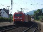 185 170 mit Containern am 7.6.2008 durch Freden -> Alfeld