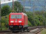 185 343-1 fhrt am 6.6.2009 als Tfzf durch Kreiensen