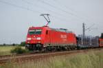 185 303-5 Railion DB Logistics am 08.06.2009 bei Woltorf