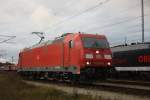 Am 18.10.09 kam in Mnchen - Nord die 185 368-8 vorbei.