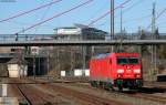 185 394-4 rangiert an den EK 55834 in Villingen 29.2.12