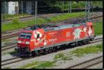 185 142-7  Edelwei  im Mannheimer Rangierbahnhof. (06.06.2013)