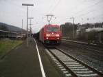 185 280-5 mit Gterzug am 16.03.2007 in Kreiensen.