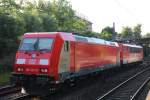 185 333-9 gezogen von MEG 701 (Ex DB 155 124-1) zum Umsetzen in Hamburg-Harburg. 06.06.2015 