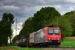 453 0008-9 SBB-Cargo als Umleiter am 25.4.2019, auf der KBS 485 bei Km 20,4 Übach-Palenberg Rimburg