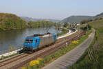 185 515 auf dem Weg nach Bingen am 2.