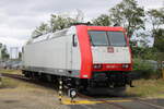 ATLU 185 507-1 am 01.07.2023 beim Tag der offenen Tür bei Alstom in Kassel.