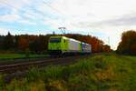 Alpha Trains Bombardier Traxx 185 632-7 mit RTB Cargo Siemens Smartron 192 014-9 am 04.11.23 