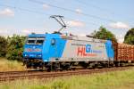 185 511-3 HLG am 11.06.2011 bei Woltorf