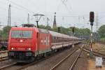 HGK 2062 (185 604) zog am 5.8.12 einen Sonderzug durch Mlheim-Styrum.