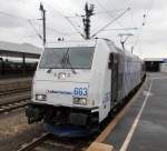 185 653-2 mit Sonderzug, am 28.06.2013 in Hannover.