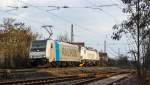 Railpool 185 671-5 mit Siemens Vectron 193 924 in Bamberg (17.03.2014)