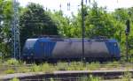 185 536-0 abgestellt in Ruhland am 07.06.2014