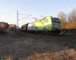 185 152-6 von Railion am Güterzug 51732 von Nürnberg nach Leipzig.