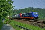 Ein Lokzug auf der suche nach Arbeit. Aufgenommen am 25.05.2019 in Königstein / Sächsische Schweiz.