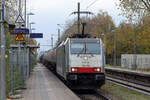 Rpool 186 502 in Diensten von Lineas in Breyell 12.11.2024