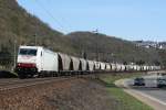 E186 229 (Captrain) in Erpel am 20.03.11