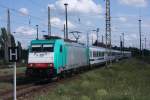 E186 241-6 Einfahrt frankfurt (Oder) 20.07.2009