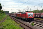 DB Cargo 187 124  Gz Richtung Grafenberg  Bf Düsseldorf-Rath  20.06.2024