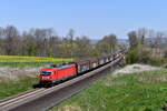 DB 187 168 mit EZ 51233 Seelze Ost - Kassel Rbf am 28.04.2021 bei Bad Münder-Hasperde