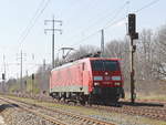 Lokzug 189 061-5 am 07. April 2019 bei Diedersdorf