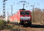 189 042-5 mit traktionslos nachgespannter 193 311 bei der Einfahrt in den Güterbahnhof Gremberg am 05.03.2025 (50.914300, 7.018213)