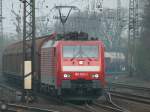 189 029-2 bringt einen Gterzug nach Kln-Gremberg. Aufgenommen am 04/04/2009.