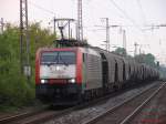 Am 15.5.2010 durchfhrt E 189 094 von Veolia Oberhausen Sterkrade in Richtung Emmerich.