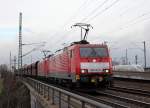 189 037-5 & 189 xxx-x in Porz Wahn am 05.02.2013