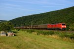 Der EZ 51518 von München Nord Rbf nach Gremberg Bs war am 03. Juli 2014 mit der 189 020 bespannt und konnte bei Wernfeld auf die Speicherkarte gebannt werden.