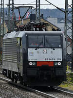 Ende April 2021 konnte ich in Unterbarmen die Elektrolokomotive ES 64 F4 - 289 (E 189-289) auf Solofahrt ablichten.