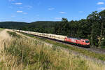 Freitags verkehrt der sogenannte Warsteiner Bierzug DGS 52408 von Lippstadt nach München Riem.