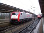 ES 64 F4 (189 095) VEOLIA durchfhrt Braunschweig Hauptbahnhof richtung Magdeburg (16.3.2008)