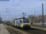 189 912 zieht als Lokzug eine 139 Lokomotion hinter sich her richtung Ostbahnhof, 20.03.2010