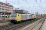 Der Sonntags-Lomo-Lokzug am 07.11.10 mit ES64 F4-018 & 139 312 & F4-014 am Heimeranplatz