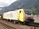 ES 64 F4 096 bei der Ausfahrt in Erstfeld am 4.9.2010