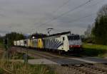 189 917 + 189 90x mit einem Ekol-Zug am 29.04.2012 am B Vogl.