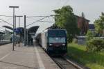 ES 64 F4 - 840 (189 840-2) MRCE Dispolok GmbH für METRANS Rail s.r.o. mit dem Nostalgiezugreisen.de Sonderzug zur Meyer-Werft von Halle(Saale)Hbf nach Papenburg (Ems) in Salzwedel. Für den Sonderzug war eigentlich die Dampflok 03 1010 vorgesehen. Aufgrund technischer Probleme an der Lok, war die ES 64 F4 - 840 die Zuglok gewesen. 16.05.2015