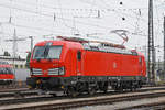 Siemens Vectron der DB 193 373-8 durchfährt solo den badischen Bahnhof. Die Aufnahme stammt vom 17.05.2019.