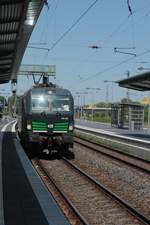 193 263 macht sich am 24.07.2019 von Wesel auf dem Weg nach Oberhausen 