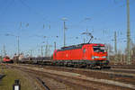 Siemens Vectron der DB Lok 193 313-4 durchfährt den badischen Bahnhof. Die Aufnahme stammt vom 16.01.2020.