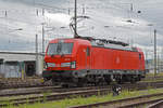 Siemens Vectron der DB 193 345-6 durchfährt solo den badischen Bahnhof. Die Aufnahme stammt vom 02.07.2020.